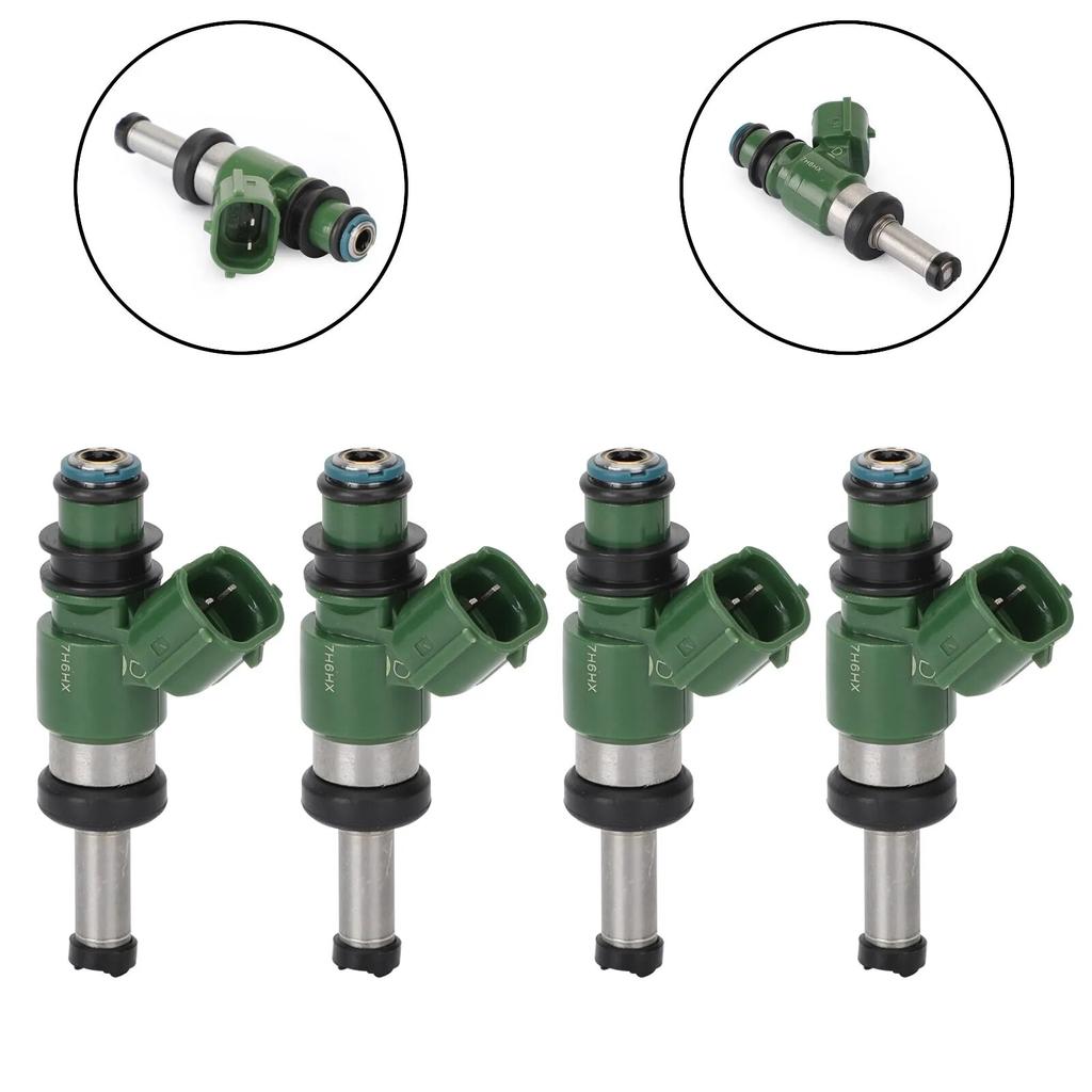 4pcs Fuel Injectors 3B4-13761-00-00 For YAMAHA Grizzly YZ450F 450 550 700