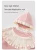 Newborn Baby Girl Knit Sweater Onesie - Autumn/Winter Princess Style Full Moon Bodysuit for 100 Days Celebration