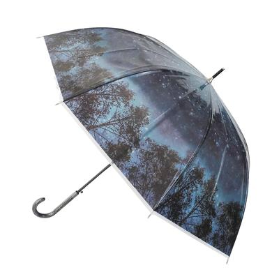 Parapluie Vinyle Santos Parapluie Pliant Emosible Ciel Étoilé Quand Ouvert Environ 95cm de diamètre JK-167-02