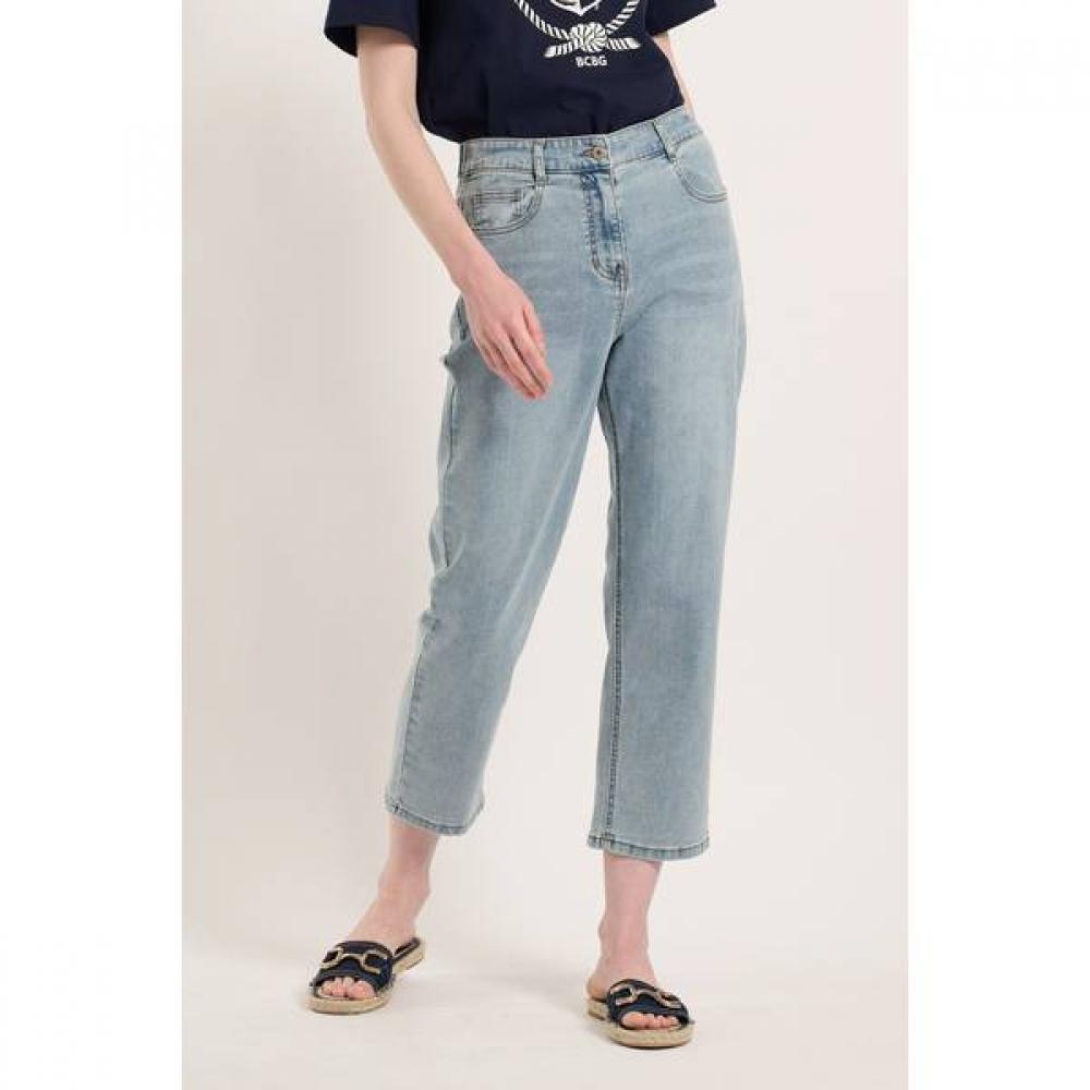 

Bcbg Backbanding Straight Denim Pants B5m4p390 Light Blue (51)/77