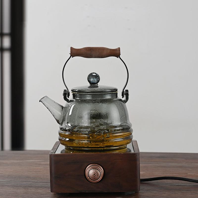1000ml Starry Sky Lid Glass Teapots With Tea Strainer Infuser Heat Resistant Cooking Puer Oolong Tea Pot Kung Fu Tea Set