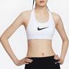 Nike Victory Shape Logo Print High-Intensity Support Sports Bra Women Underwear White 548556-100
