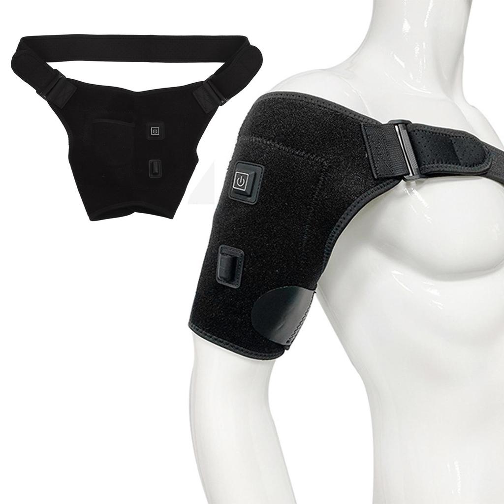 Heated Shoulder Wrap 3 Heating Setting Relieving Pain Comfortable Heating Shoulder Pad for Left Right Shoulder