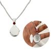 3-Color Opening and Closing Shell-shape Box Pendant Necklace Romantic Party Jewelry Fashion Clavicle Chain for Women