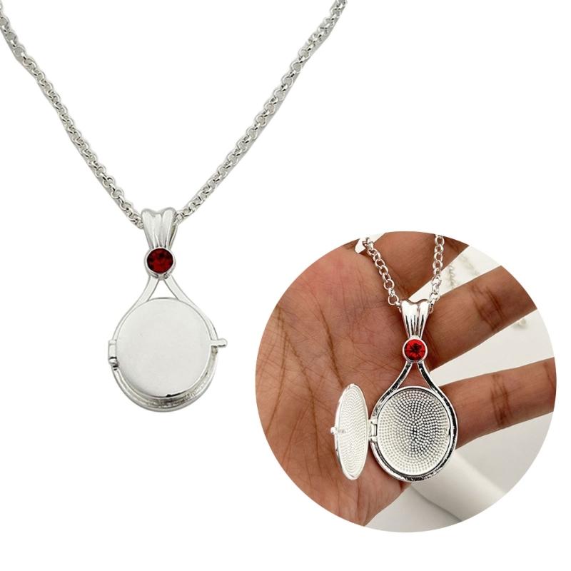 3-Color Opening and Closing Shell-shape Box Pendant Necklace Romantic Party Jewelry Fashion Clavicle Chain for Women