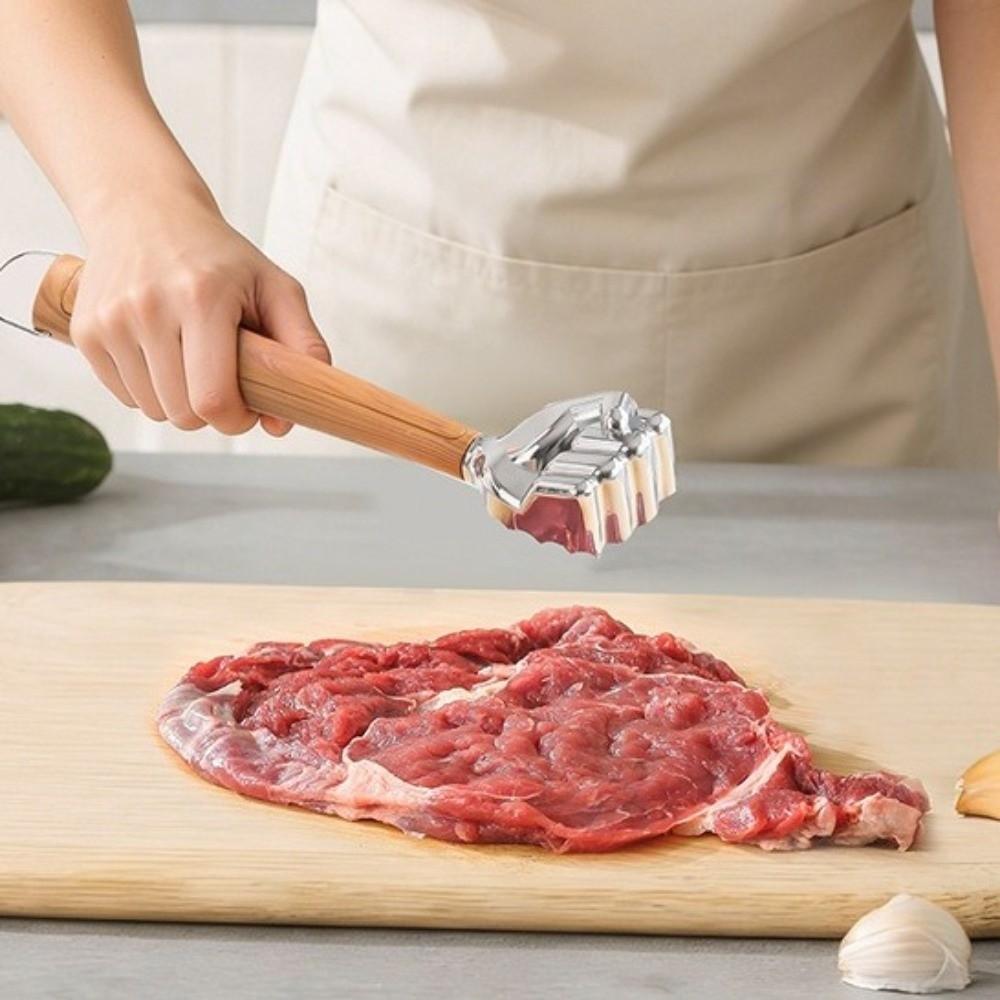 Fist Shape Meat Hammer Double Sided Meat Pounder Multi-Purpose Meat Tenderizer  Pork