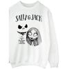 The Nightmare Before Christmas Womens/Ladies Jack and Sally Sweatshirt