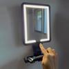 Yousheng Makeup Mirror Anti-Fog Bathroom Heating 78 LED Beads 3-Color Light Brightness Adjustable Anti-fog Bathroom Mirror