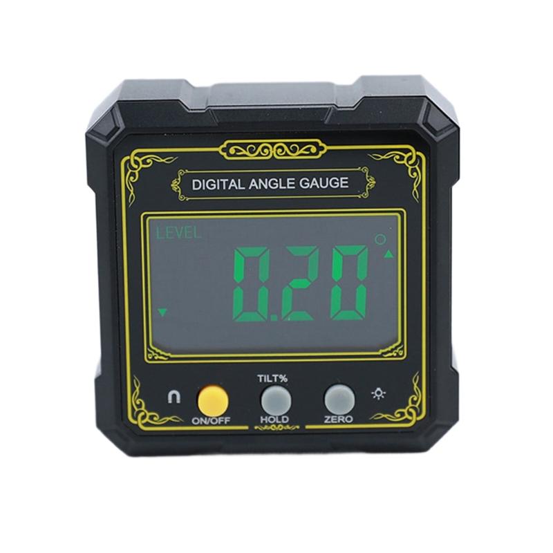 

Professional Magnetic Digital Bevel Protractor With High Accuracy Battery Operated For Woodworking Metalworking Projects 1
