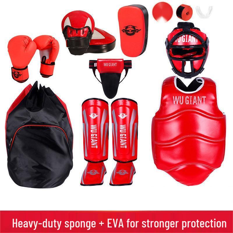 Longchan Sanda Full Body Protective Gear Set