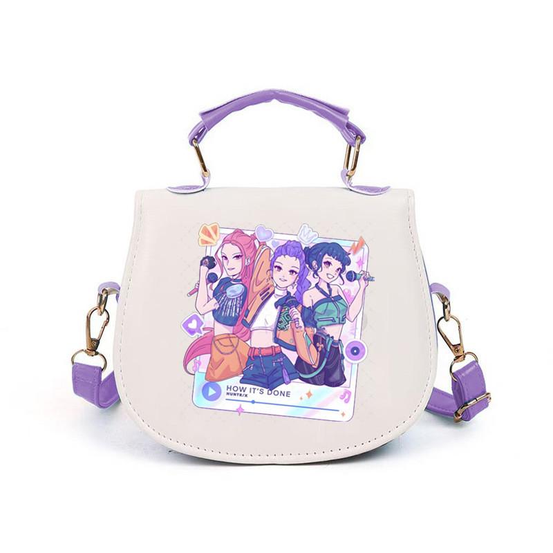 Mädchen Kpop Jäger Derpy Rumi Zoey Mira Bedruckte Schultaschen Kinder Freizeit Schultertaschen Crossbody Bags