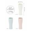 CB Japan Tumbler, Pink, 380ml, Stainless Steel, Vacuum Insulated, Ceramic Coating, Potelier UCA