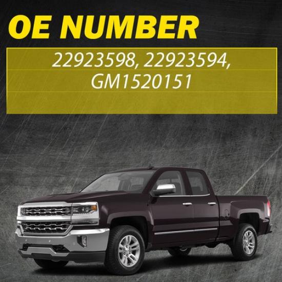 Exterior Door Handle Rear LH/RH For 2015- Chevy Silverado Tahoe Suburban GMC