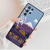Abstract Cat Mount Fuji Japan Landscape Case For Samsung Galaxy S25 S23 S30 S8 S21 S20 FE S24 S22 Note 10 20 Plus Lite Ultra