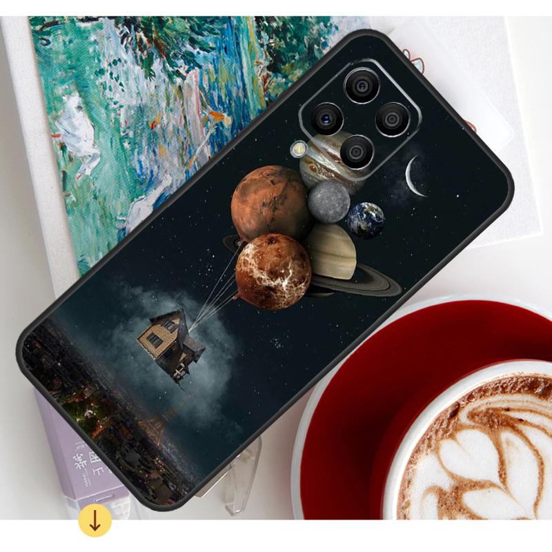 Astronaut Balloons Stars Space Planets Case For Samsung Galaxy M15 M21 M31 M55 M56 M36 M16 M13 M33 M53 M12 M32 M52 M14 M34 M54