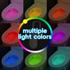 Smart Lighting Toilet Lights Smart Motion Sensor 16 Colors for Any Toilet Toilet Hanging Ambient Lights Nightlights Mushroom