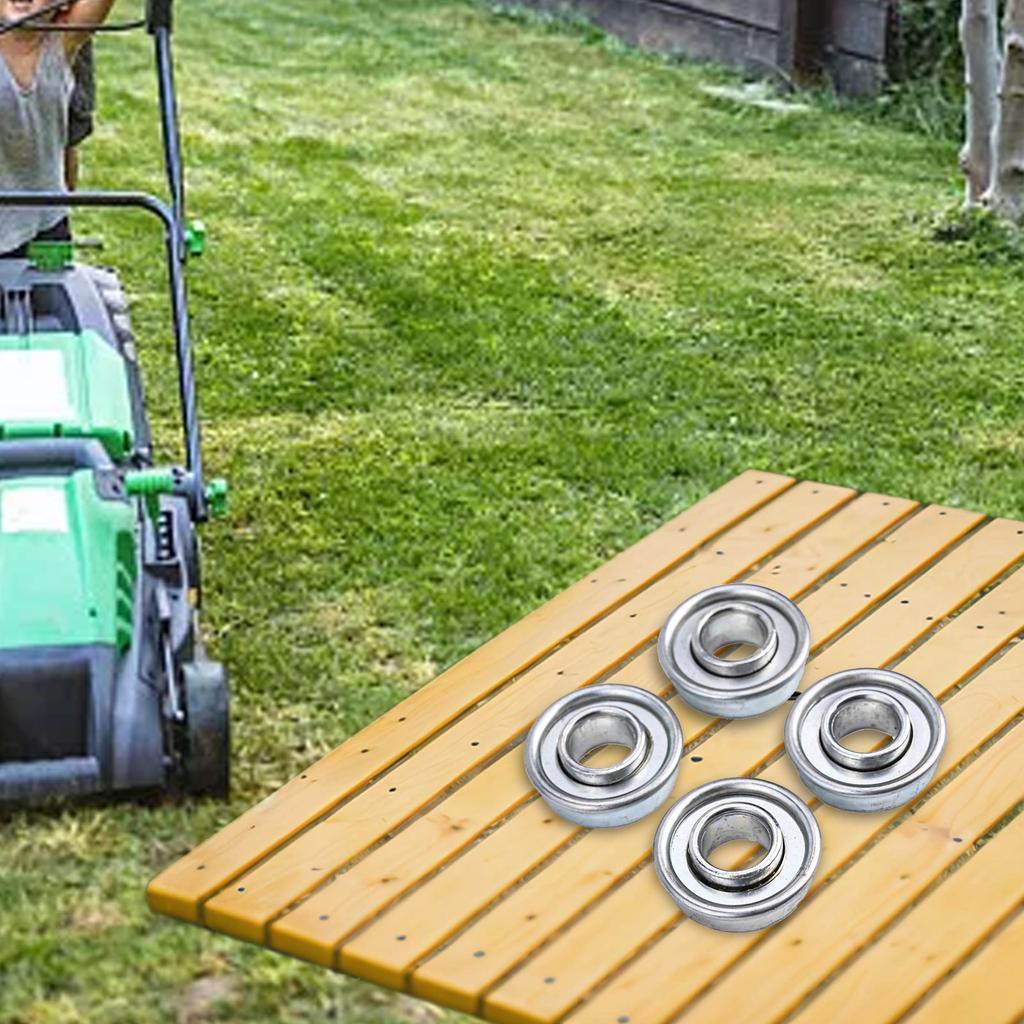 12.7mm X 28.6mm Bearings Lawn Mower Bearings Garden Maintenance Easy Installation Long-lasting Performance Metal Construction