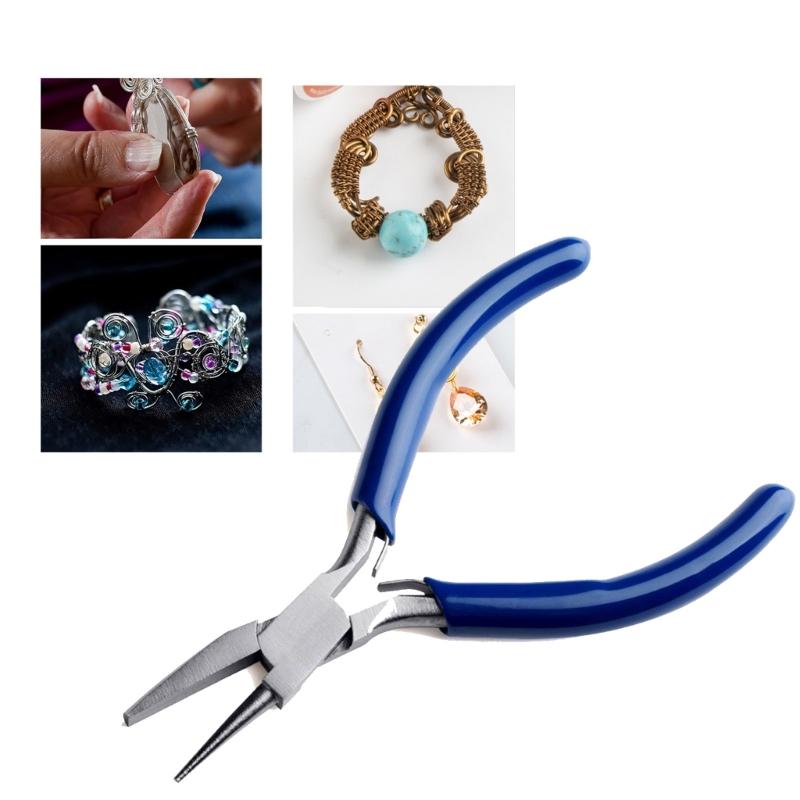 Korálkovací a drátovací kleště Praktická sada šperkařských kleští Kompaktní kleště pro výrobu šperků pro nadšence