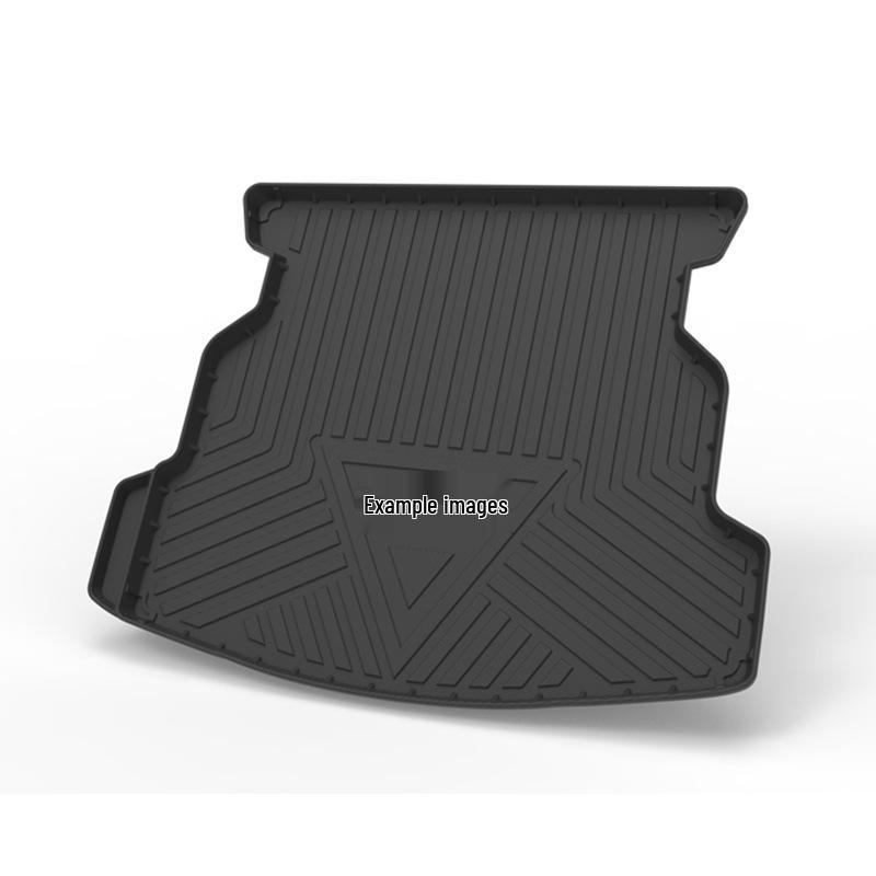 Waterproof & Wear-Resistant TPE Trunk Mat with Backrest Pad for Geely Galaxy L6/L7/E5/E8
