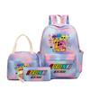 New rhythm box heat transfer backpack Sprunki music game merchandise school bag