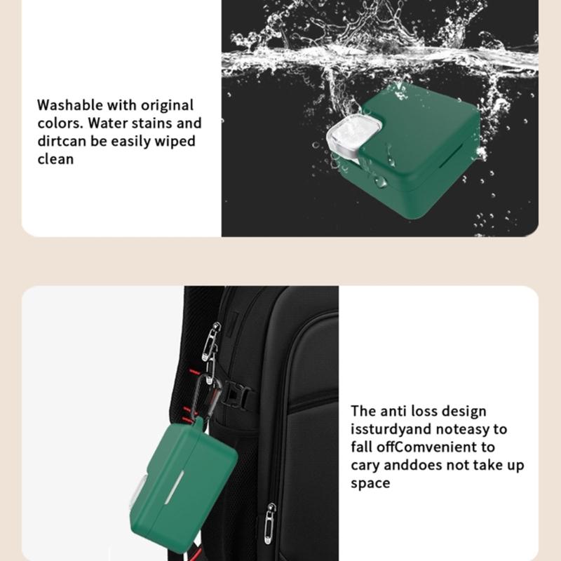 Protective Case for MeloBuds Headphones Accessory Dustproof Silicone Case Cover Waterproof