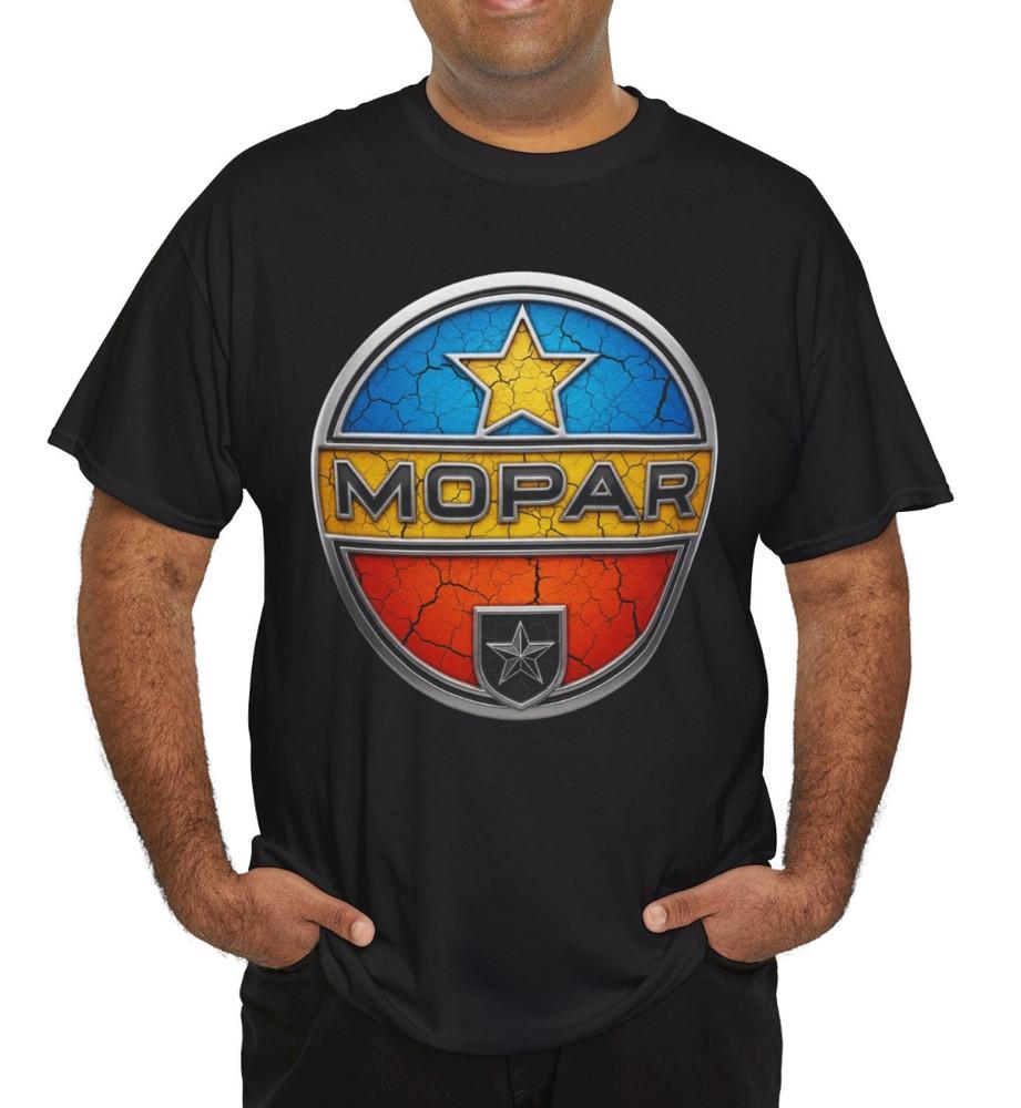 

Mopar - Vintage Car Emblem Sign T-Shirt XL