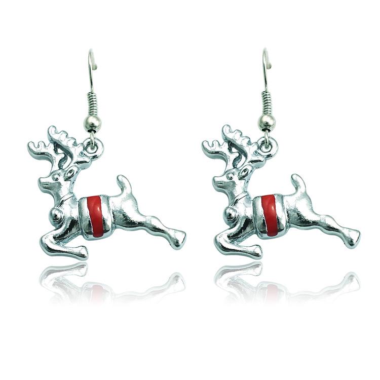 

2018 Christmas Deer Earrings: New European & American Holiday Fashion Collection European/American
