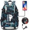 Large Capacity Schoolbag with Shoulder Strap; Student Three-piece Pencil Case Set