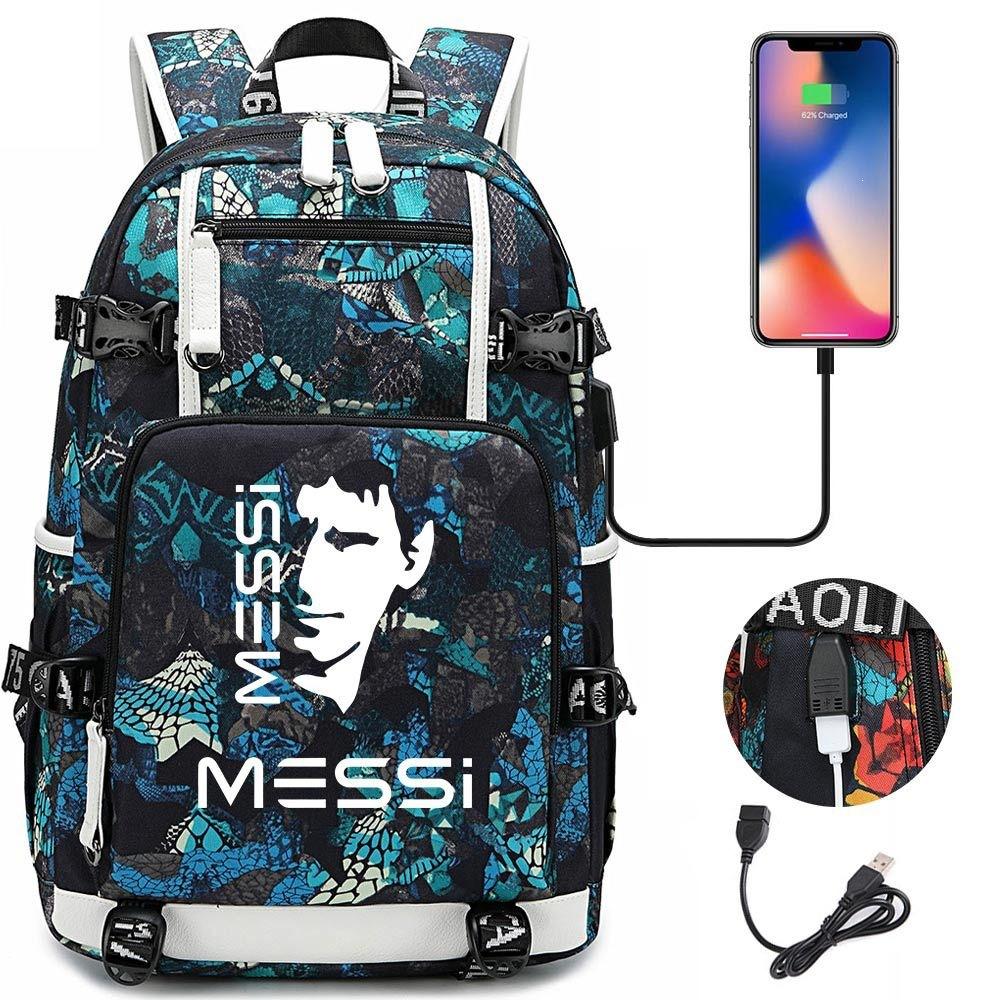 Large Capacity Schoolbag with Shoulder Strap; Student Three-piece Pencil Case Set