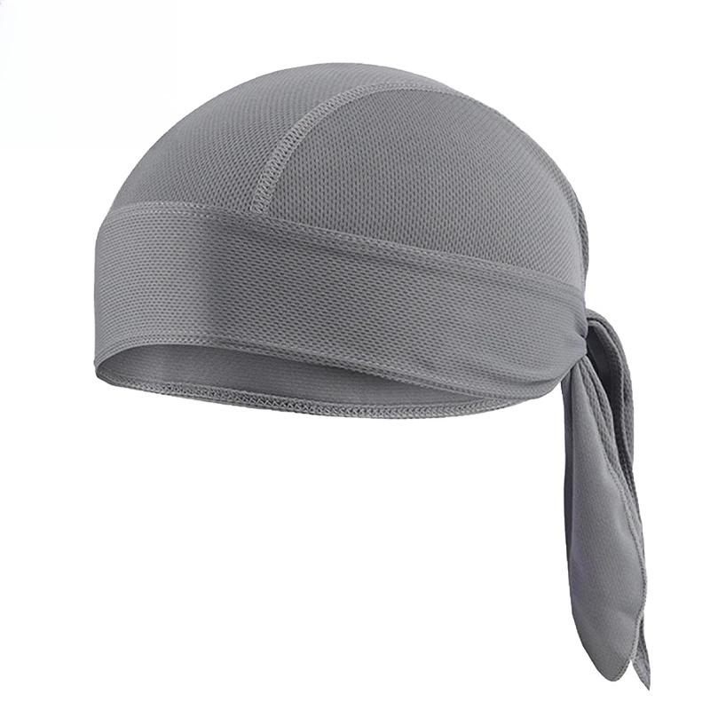 For Men Cycling Pirate Hat Breathable Mesh Pirate Bandana Cap Sweat Absorbent Helmet Inner Head Cover Skull Cap For