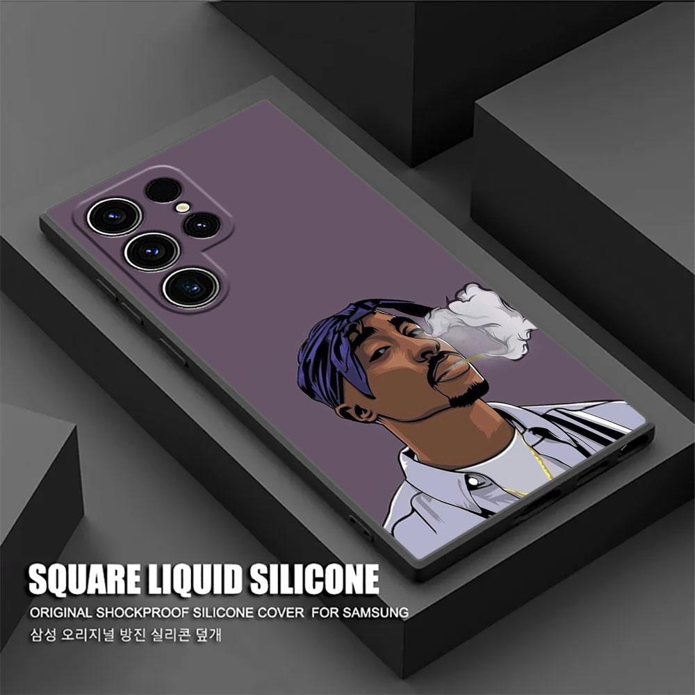 

Hiphop Rap Singer 2Pac Tupac Shakur S26Ultra Case For Samsung Galaxy S26 S25 S24 S23 S20 S21 FE S22 Ultra Plus Cases Phone Cover Galaxy S20