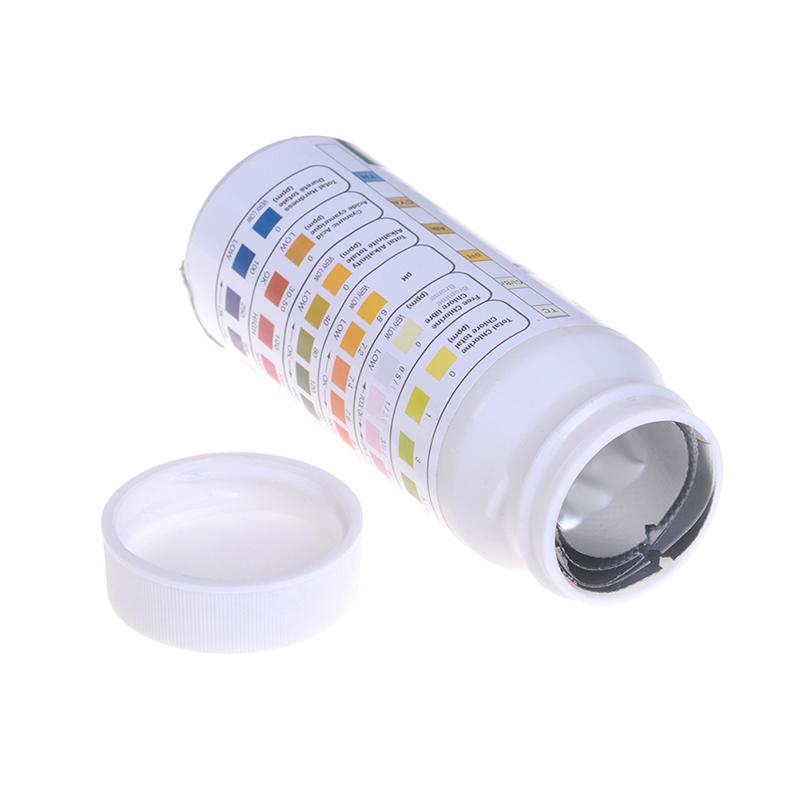 6 In1 Swimming Pool Ph Chlorine Spa Bromine Acid Test Strip Cyanuric Alkalinity