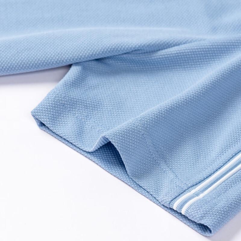 JOW Men's Cotton Linen Blend Zipper Polo T-shirt