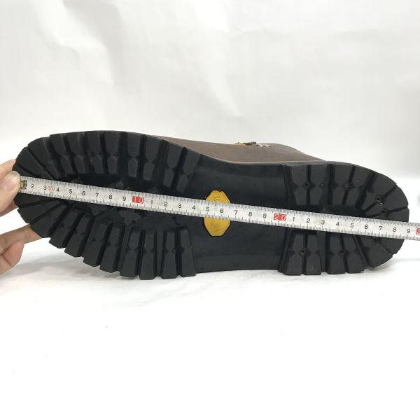 Hanwag Germany Vintage Leather Trekking Mountain Boots 6.5 25 Brown Vibram(USED)