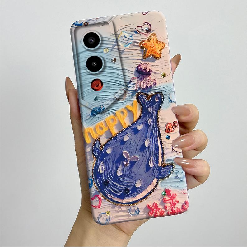 For Tecno Pova 4Pro LG8n Back Cover For Techno Pova 4 Pro Pova4 LG7n Case Silicone Aesthetic Pretty Butterfly Flower Soft Bumper