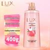 LUX White Peach Scented Foaming Shower Gel