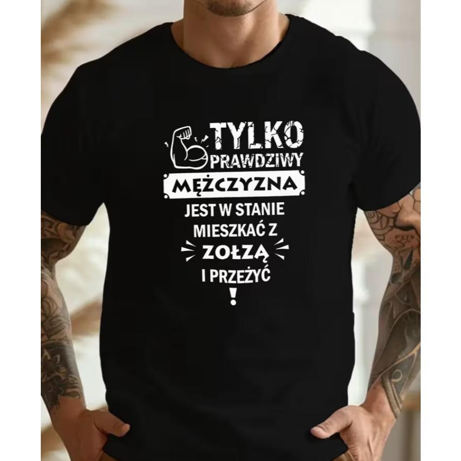 Plus Size Unisexs Tshirt With A Fun Polish Language Design Tshirt