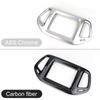 Pentru Jeep Compass 2th 2017 2018 Carbon Car Navigation Map GPS Display Trims Frame Screen Cover Decorare Accesorii