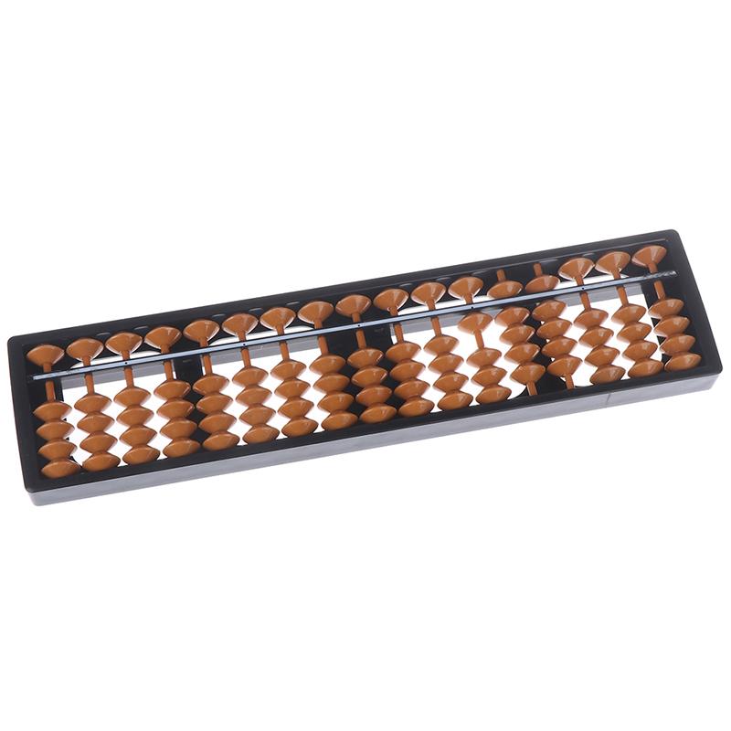 1Pc Kids 17 Digits Rods Standard Abacus Maths Calculating Tool Educational Toy