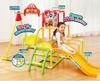 AGATSUMA Anpanman My Child Genius Easy Folding Swing Park DX Yellow Ages Years Old 2-5