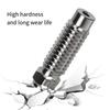 5-Piece 0.4mm Silver Chromium Zirconium Copper Nozzle for Neptune 4Plus/4Max