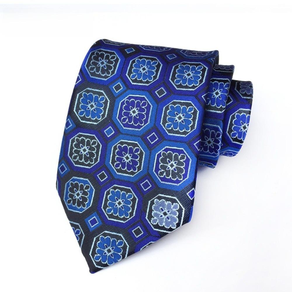 Accessories Floral Neck Ties Jacquard Business Formal Tie Classic Groom Neck Wear  Party