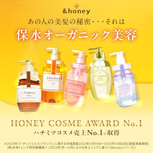 Honey Melty Moist Repair Shampoo Treatment Pair Set 440ml Gift