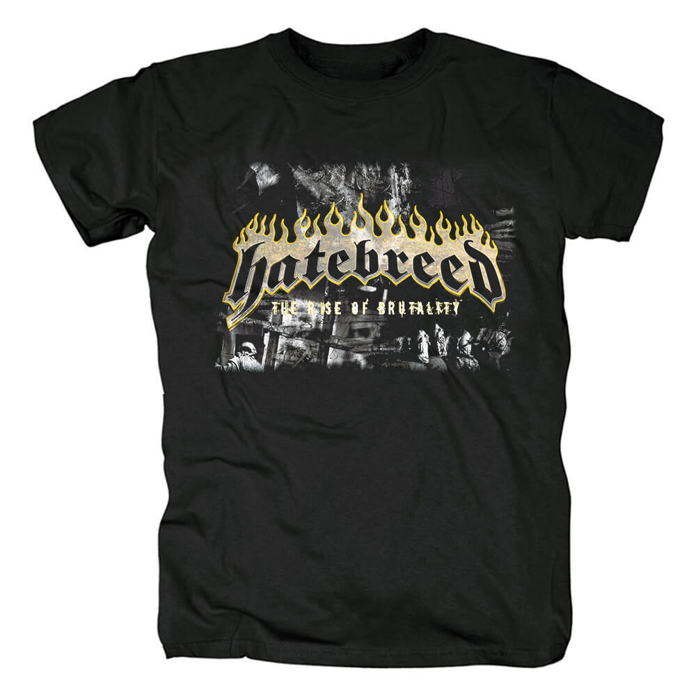 Уникальная футболка Hatebreed Черная Размер S-4XL Подарок для фаната BT045 Унисекс XXL