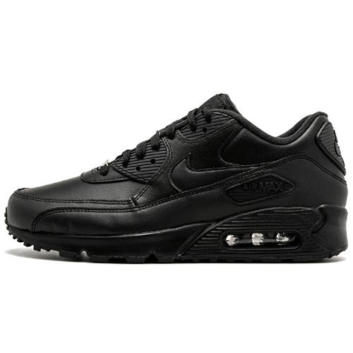 

новые Nike Air Max 90 Leather Черные 45