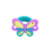 6/12pcs Colorful Butterfly Soft Rings Children's Birthday Party Favors Surprise Gifts Baby Shower Guests Souvenir Party Decor