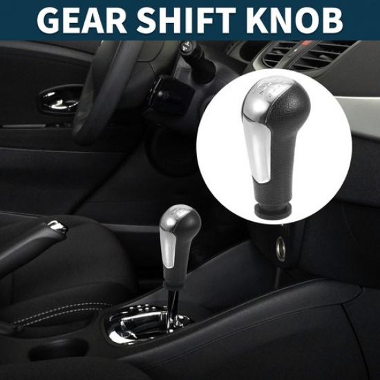 

5 Speed Manual Gear Shifter Knob for Chevrolet Spark 2011-2016 Plastic Chrome