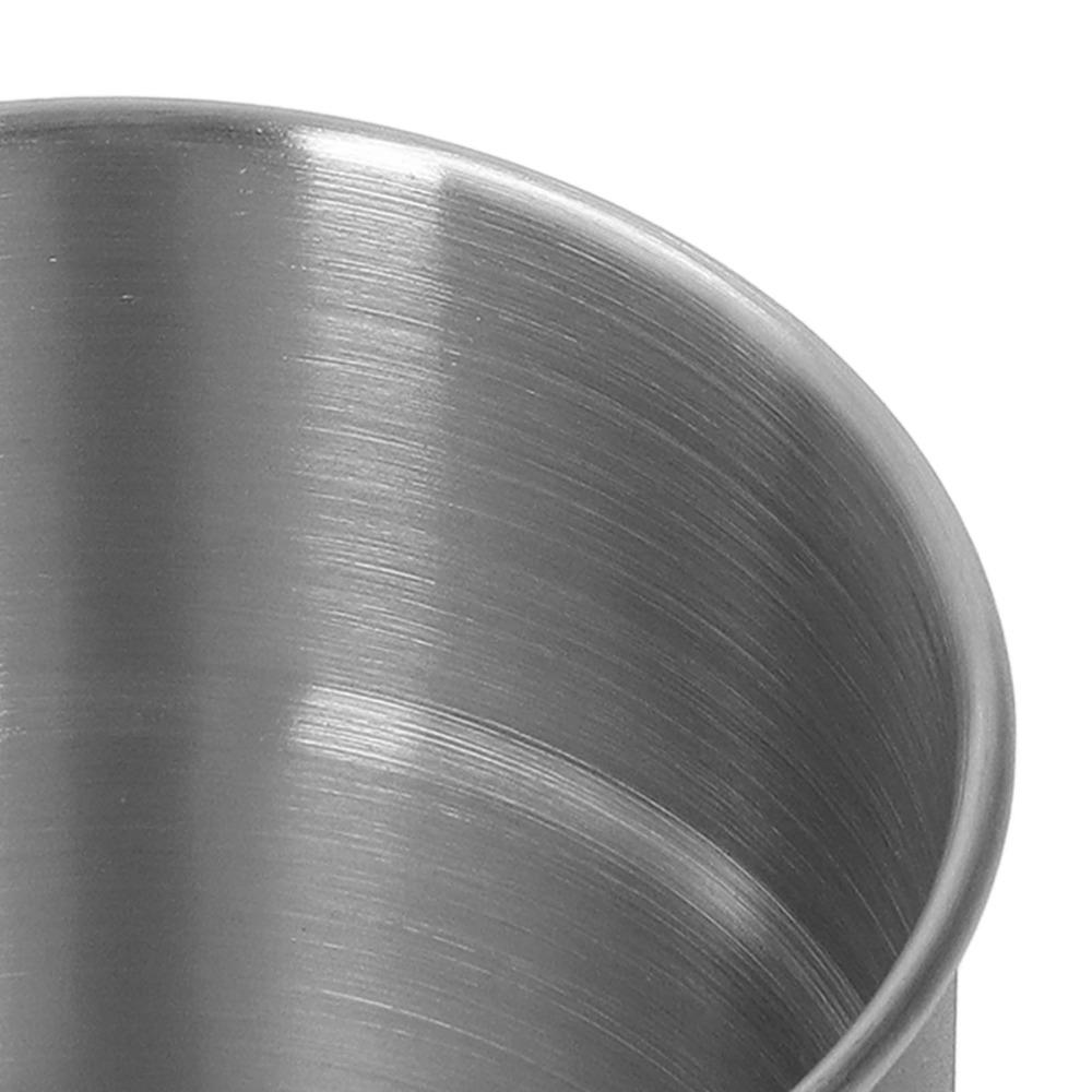 320ml Capacity Stainless Steel Cup White Drinking Cup Small Size Double Wall Cup  Home Use