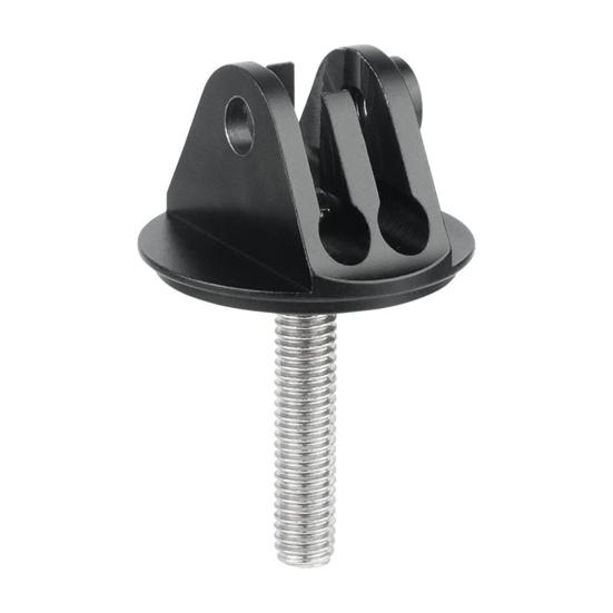 Bicycle Sports Camera Stand Simple Installation Universal Fit Bicycle Fork Stem Top Cap Extension Stand Computer Adapter Bracket