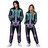 Costum salopetă cu glugă Halloween unisex pentru adulți, bărbați, femei